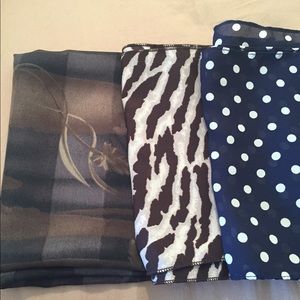 Bundle 3 Scarves